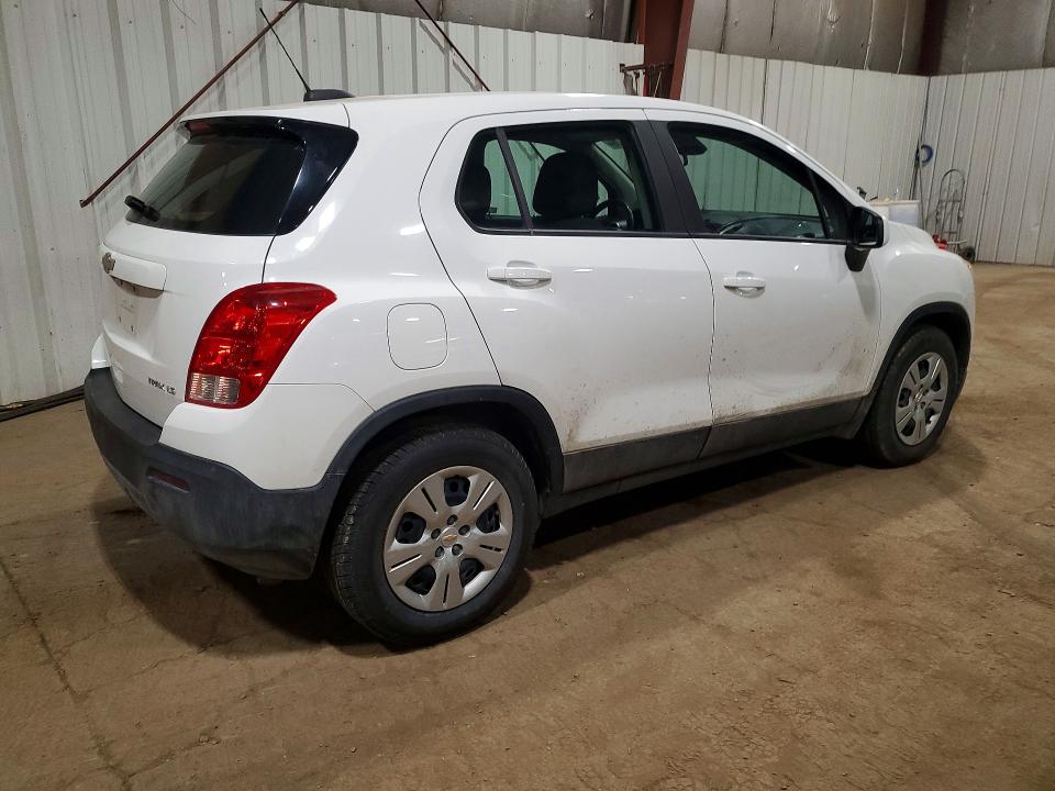 2015 Chevrolet Trax მანქანა იყიდება აუქციონზე, vin: KL7CJKSBXFB247945, აუქციონის ნომერი: 53831476