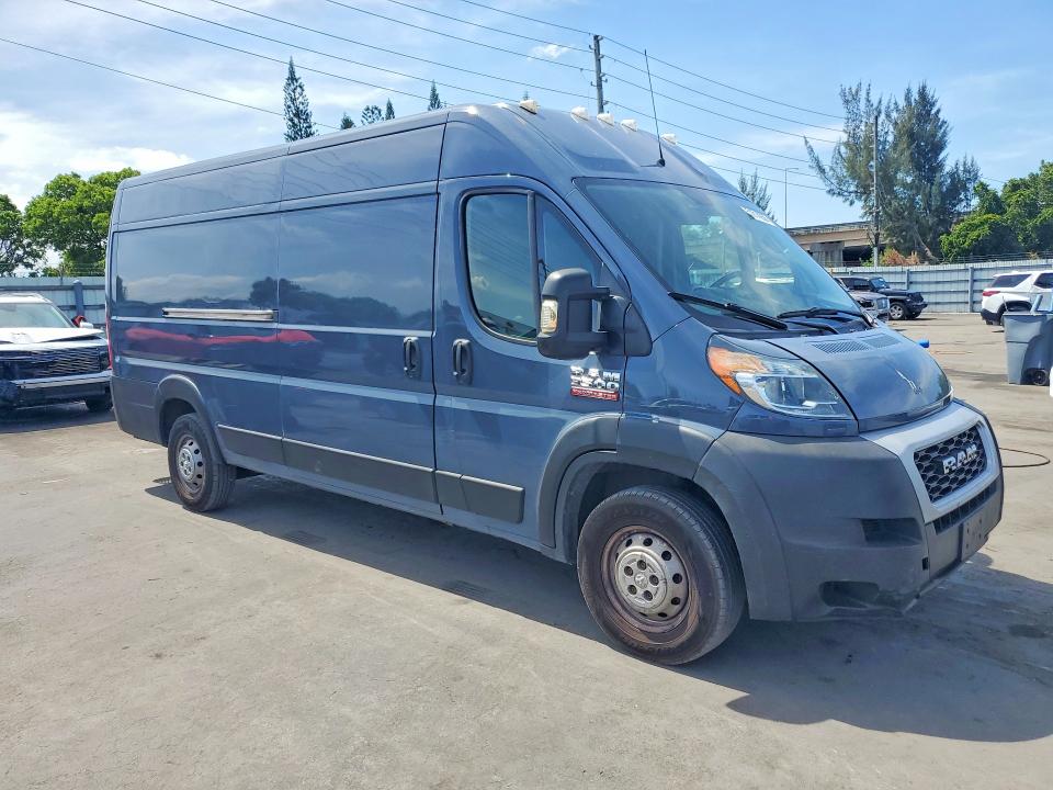 51914256 :رقم المزاد ، 3C6URVJG7LE140534 vin ، 2020 Ram Promaster 3500 مزاد بيع