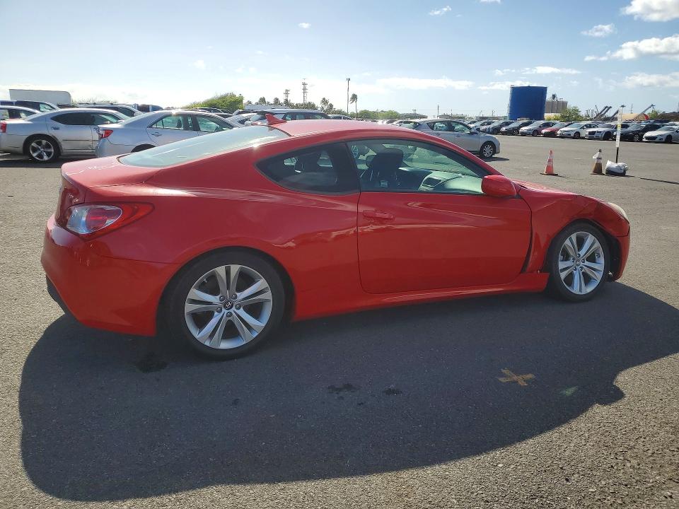 52241516 :رقم المزاد ، KMHHT6KD9CU072725 vin ، 2012 Hyundai Genesis Coupe مزاد بيع