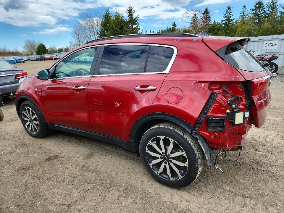 52646036 :رقم المزاد ، KNDPNCAC8J7376724 vin ، 2018 Kia Sportage مزاد بيع