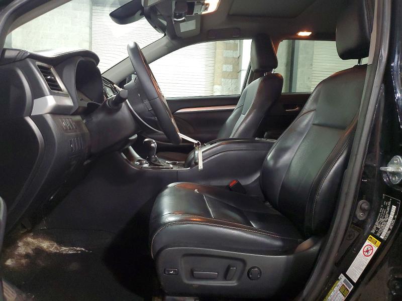 53721176 :رقم المزاد ، 5TDJZRFH5HS379419 vin ، 2017 Toyota Highlander مزاد بيع