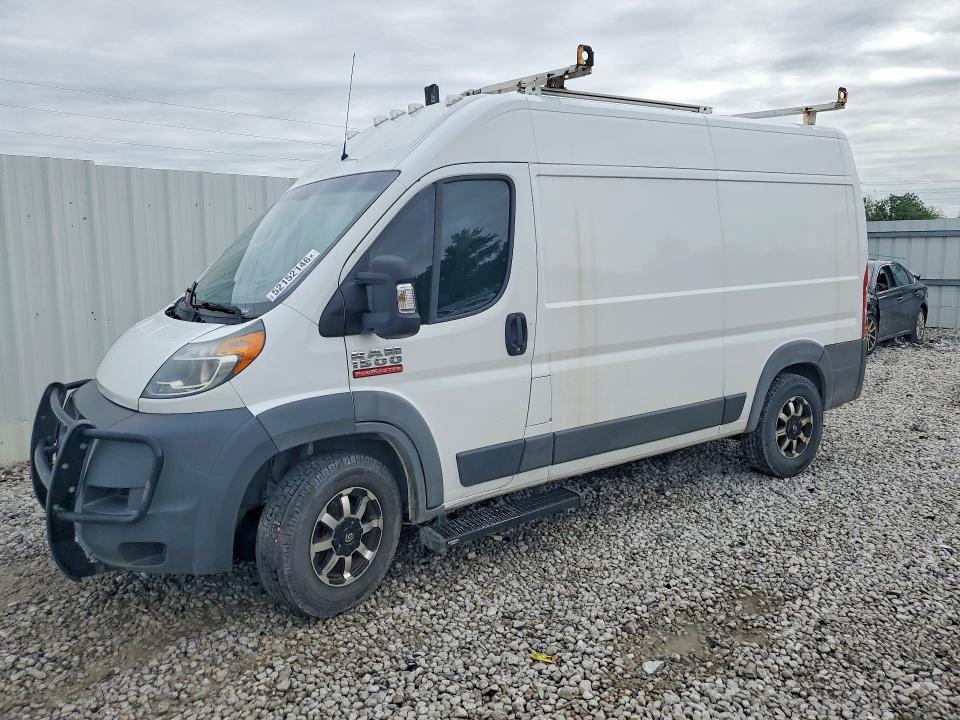 52152146 :رقم المزاد ، 3C6TRVBG0JE143363 vin ، 2018 Ram Promaster 1500 مزاد بيع