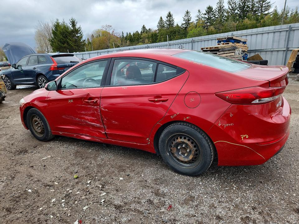 53064836 :رقم المزاد ، 5NPD74LF1HH107089 vin ، 2017 Hyundai Elantra مزاد بيع