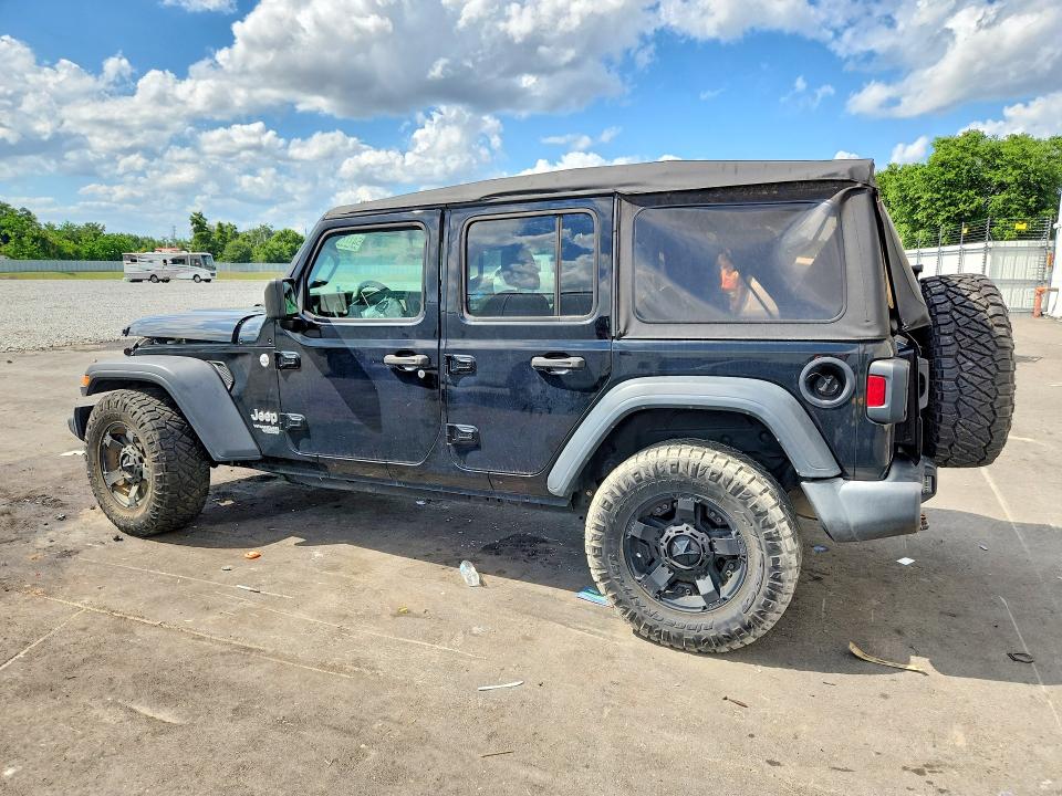54117926 :رقم المزاد ، 1C4HJXDG7JW153280 vin ، 2018 Jeep Wrangler Unlimited مزاد بيع