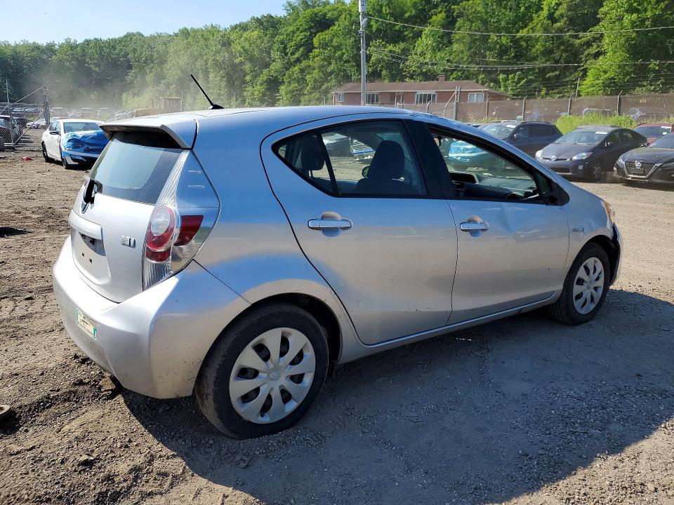 2014 Toyota Prius C მანქანა იყიდება აუქციონზე, vin: JTDKDTB33E1567035, აუქციონის ნომერი: 53559446