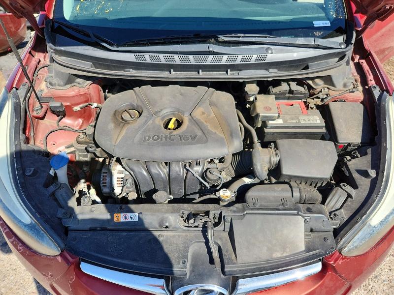53086216 :رقم المزاد ، 5NPDH4AE3EH481609 vin ، 2014 Hyundai Elantra مزاد بيع