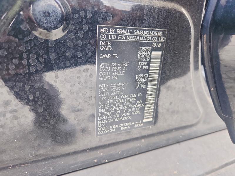 Продажа на аукционе авто 2018 Nissan Rogue, vin: KNMAT2MT4JP623206, номер лота: 53251266
