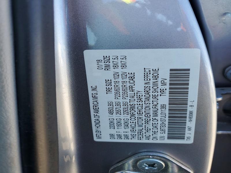 Продаж на аукціоні авто 2018 Acura Rdx, vin: 5J8TB3H37JL011389, номер лоту: 52544076