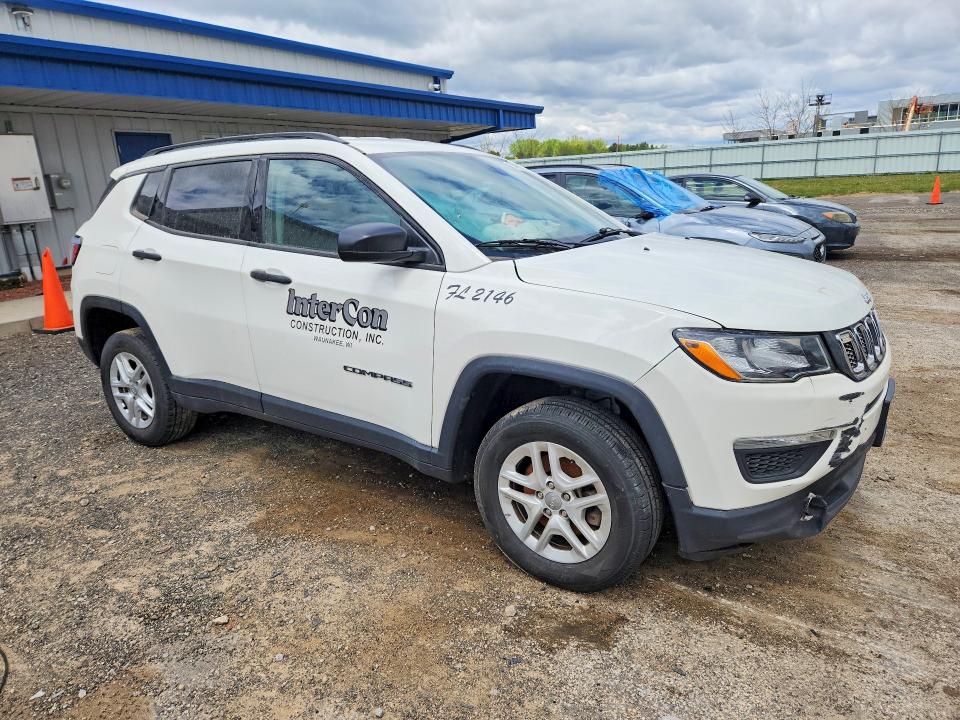 Продажа на аукционе авто 2018 Jeep Compass, vin: 3C4NJDAB3JT178662, номер лота: 53402026