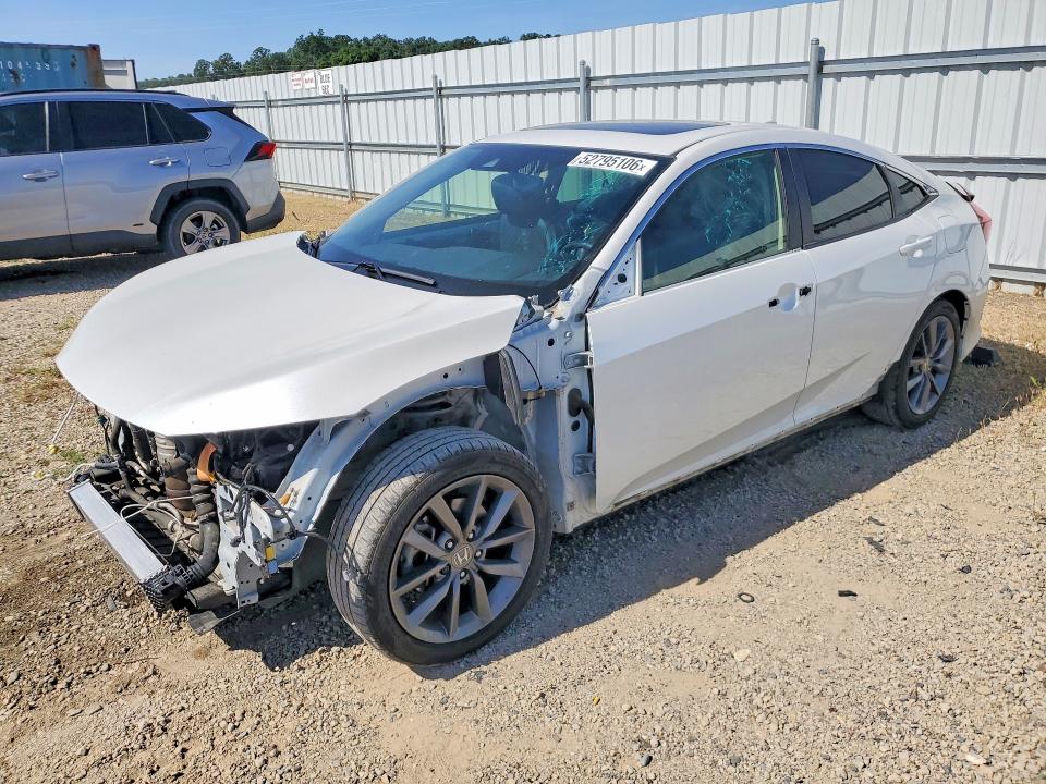 52795106 :رقم المزاد ، JHMFC1F70KX002920 vin ، 2019 Honda Civic مزاد بيع