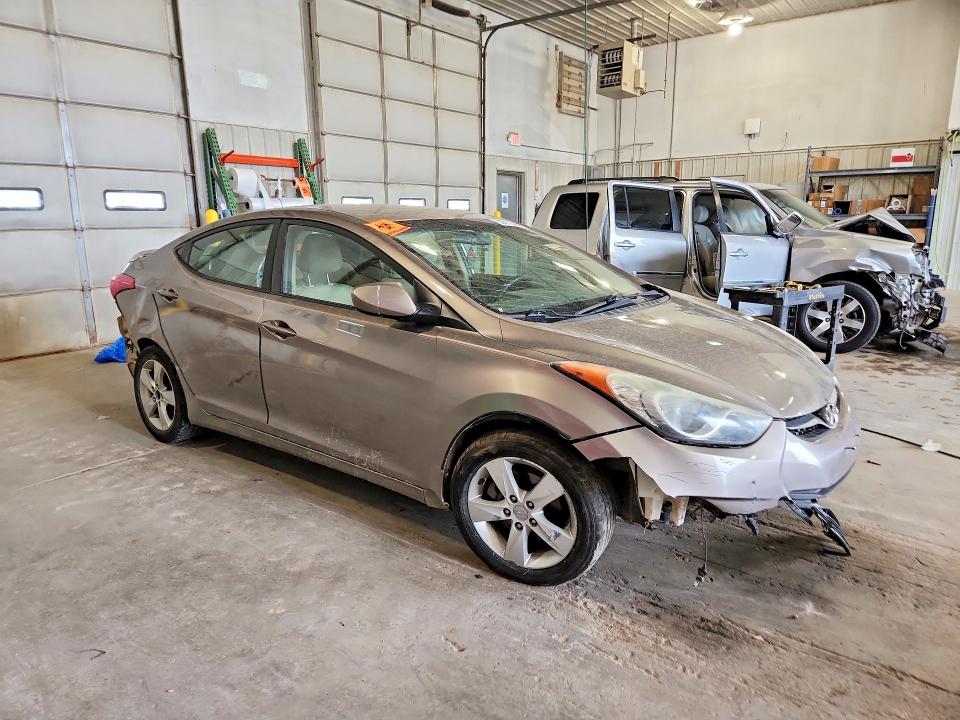 52911036 :رقم المزاد ، 5NPDH4AE8CH142986 vin ، 2012 Hyundai Elantra مزاد بيع