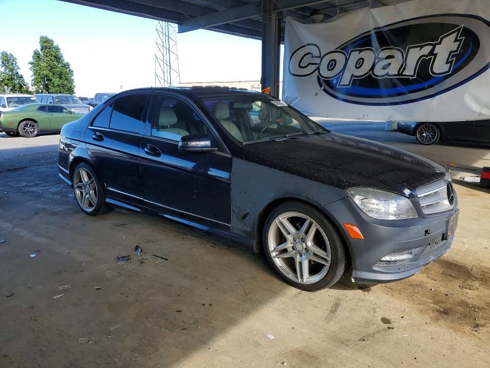 Aukcja sprzedaży 2011 Mercedes-benz C, vin: WDDGF5EB2BR174578, numer aukcji: 54860636