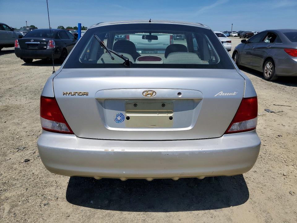 Продажа на аукционе авто 2000 Hyundai Accent, vin: KMHCG35G2YU043819, номер лота: 53196546