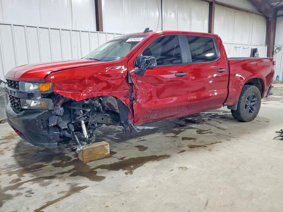 53256056 :رقم المزاد ، 1GCPYCEFXMZ334639 vin ، 2021 Chevrolet Silverado مزاد بيع