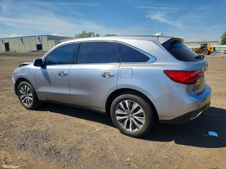 2016 Acura Mdx მანქანა იყიდება აუქციონზე, vin: 5FRYD4H49GB039136, აუქციონის ნომერი: 52370546