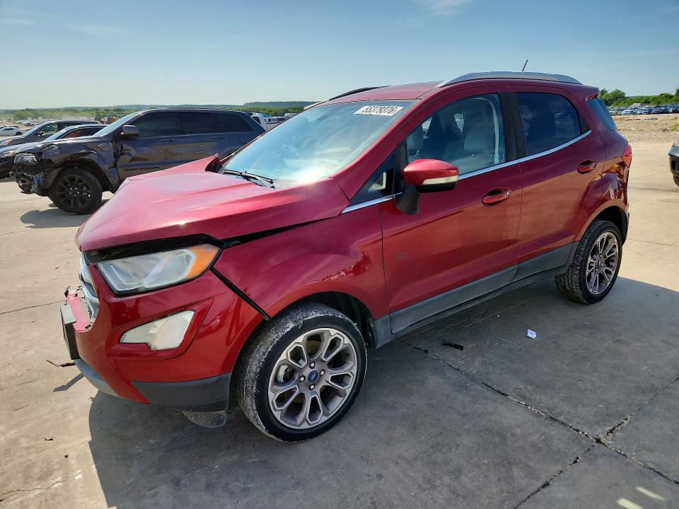 55379376 :رقم المزاد ، MAJ6S3KL7KC309937 vin ، 2019 Ford Ecosport مزاد بيع