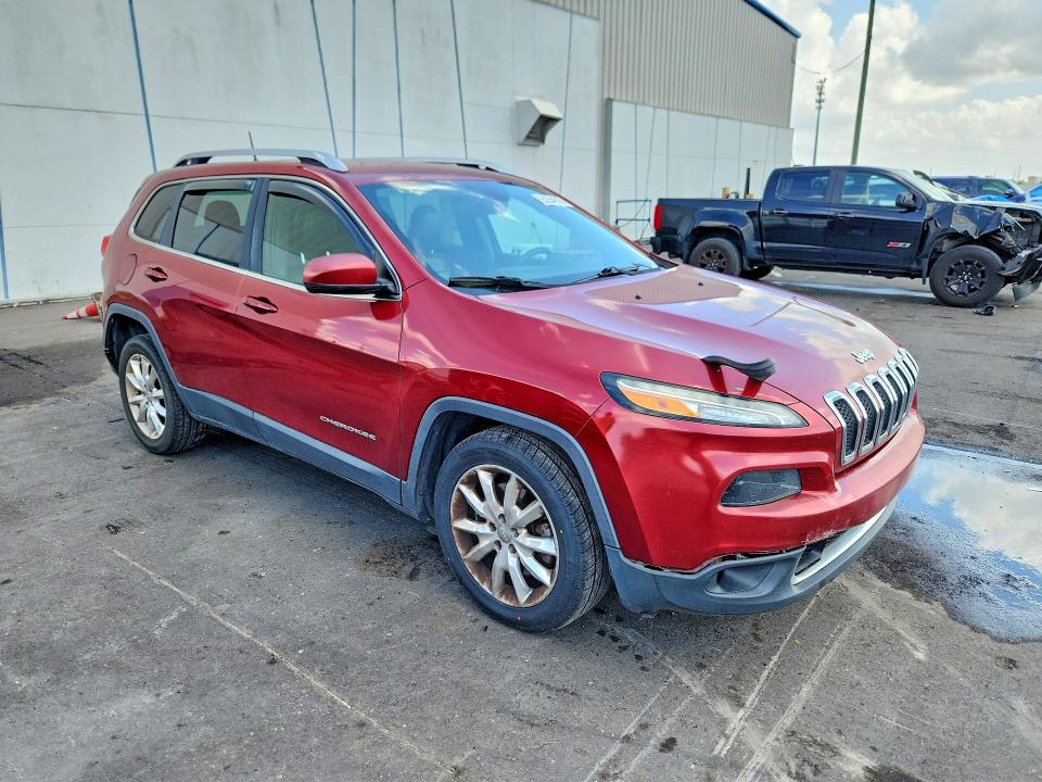2017 Jeep Cherokee მანქანა იყიდება აუქციონზე, vin: 1C4PJLDB4HW526147, აუქციონის ნომერი: 55254916