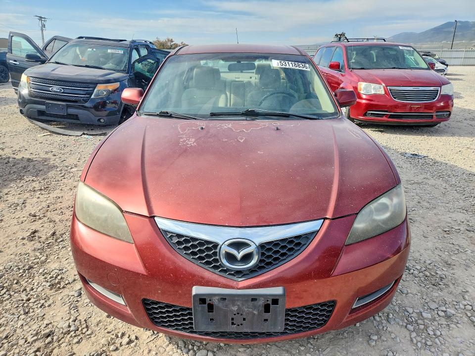 53118836 :رقم المزاد ، JM1BK12F281157402 vin ، 2008 Mazda 3 مزاد بيع