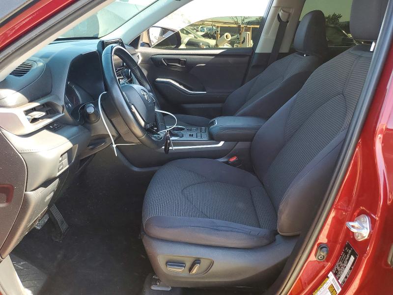 52855726 :رقم المزاد ، 5TDBZRBH6LS505631 vin ، 2020 Toyota Highlander مزاد بيع