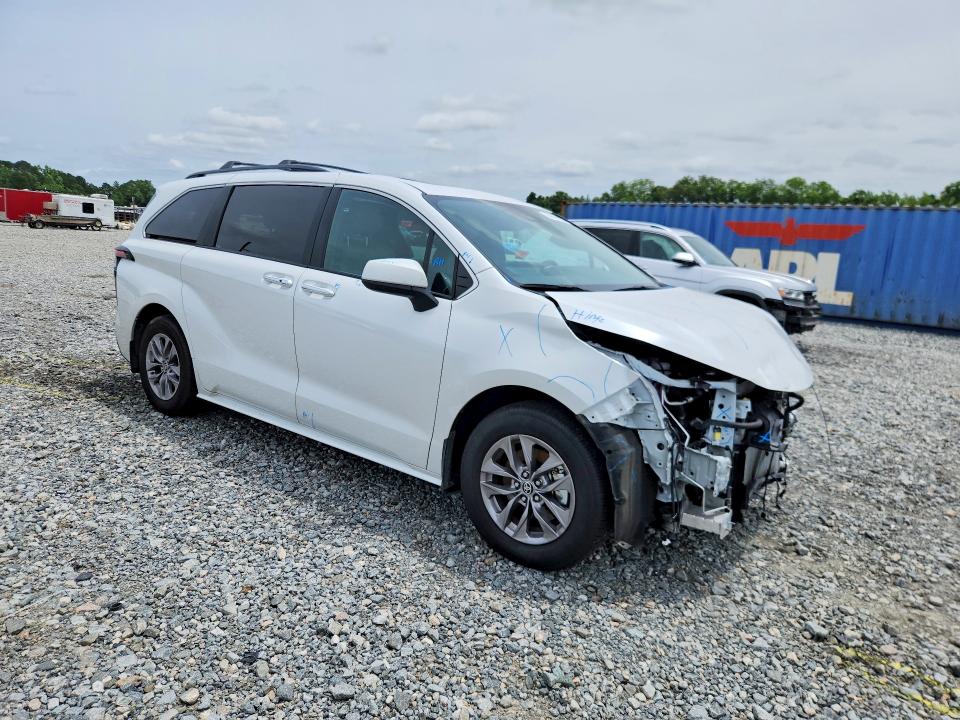 2025 Toyota Sienna მანქანა იყიდება აუქციონზე, vin: 5TDYRKEC3SS264868, აუქციონის ნომერი: 54141886