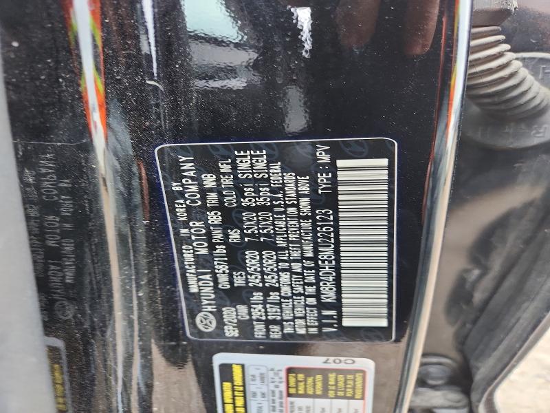 52351956 :رقم المزاد ، KM8R4DHE8MU226123 vin ، 2021 Hyundai Palisade مزاد بيع