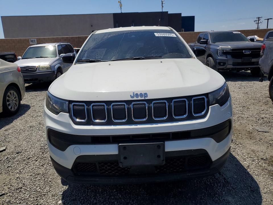 53080566 :رقم المزاد ، 3C4NJDAB7NT202662 vin ، 2022 Jeep Compass مزاد بيع