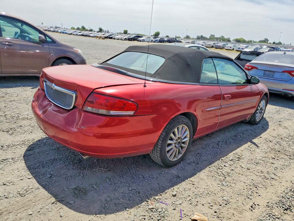 2001 Chrysler Sebring მანქანა იყიდება აუქციონზე, vin: 1C3EL55U61N601055, აუქციონის ნომერი: 54339636