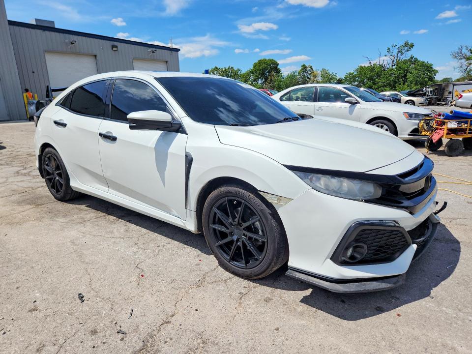 51878076 :رقم المزاد ، SHHFK7H74HU401237 vin ، 2017 Honda Civic مزاد بيع