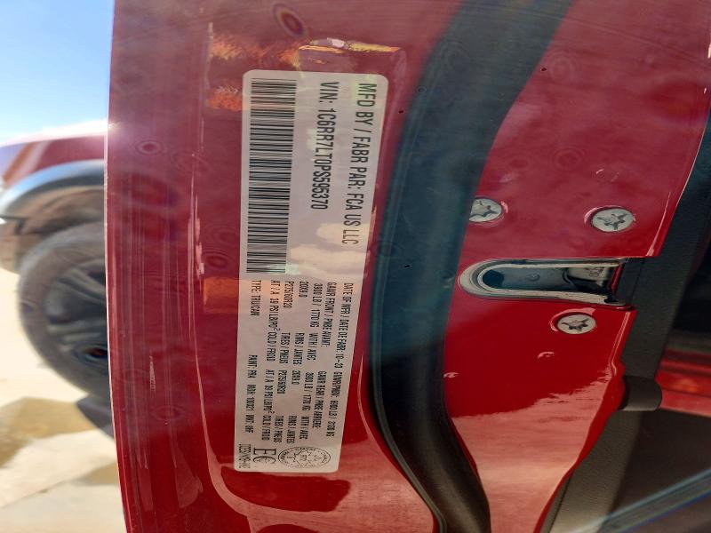 2023 Ram 1500 Classic მანქანა იყიდება აუქციონზე, vin: 1C6RR7LT0PS595370, აუქციონის ნომერი: 50297506
