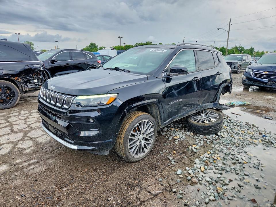 54288096 :رقم المزاد ، 3C4NJDCB9NT159147 vin ، 2022 Jeep Compass مزاد بيع
