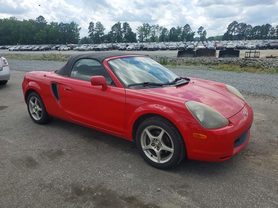 2002 Toyota Mr2 მანქანა იყიდება აუქციონზე, vin: JTDFR320720050248, აუქციონის ნომერი: 54925846