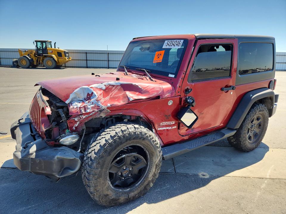 Aukcja sprzedaży 2013 Jeep Wrangler, vin: 1C4GJWAG4DL508065, numer aukcji: 54354246