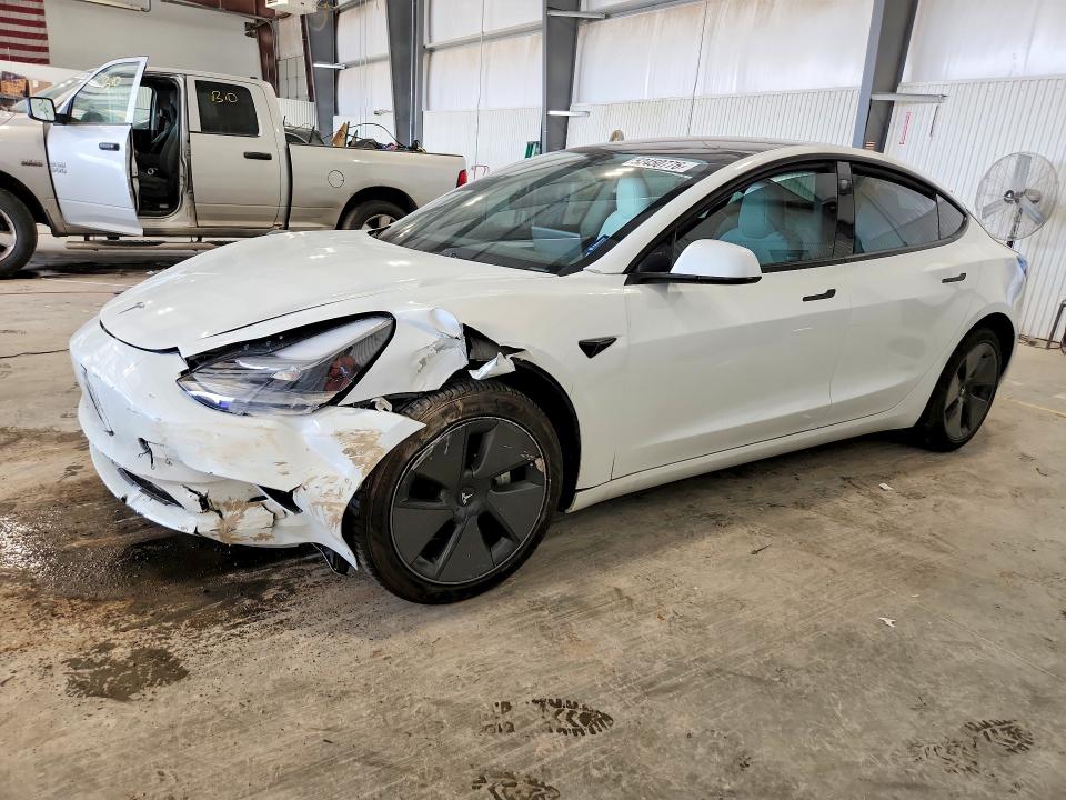 2023 Tesla Model 3 მანქანა იყიდება აუქციონზე, vin: 5YJ3E1EA5PF585482, აუქციონის ნომერი: 52450776
