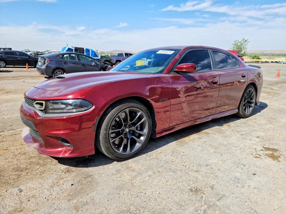 53556416 :رقم المزاد ، 2C3CDXGJ7MH503782 vin ، 2021 Dodge Charger مزاد بيع
