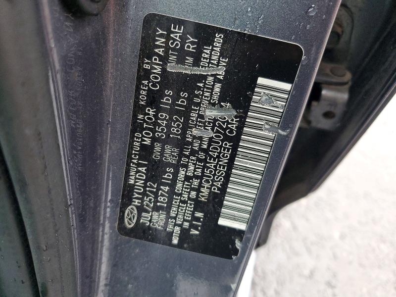 Продаж на аукціоні авто 2013 Hyundai Accent, vin: KMHCU5AE4DU072094, номер лоту: 52625306