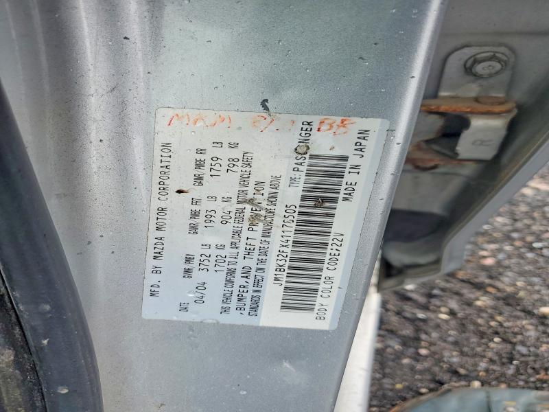 Aukcja sprzedaży 2004 Mazda 3, vin: JM1BK32FX41178505, numer aukcji: 52346356