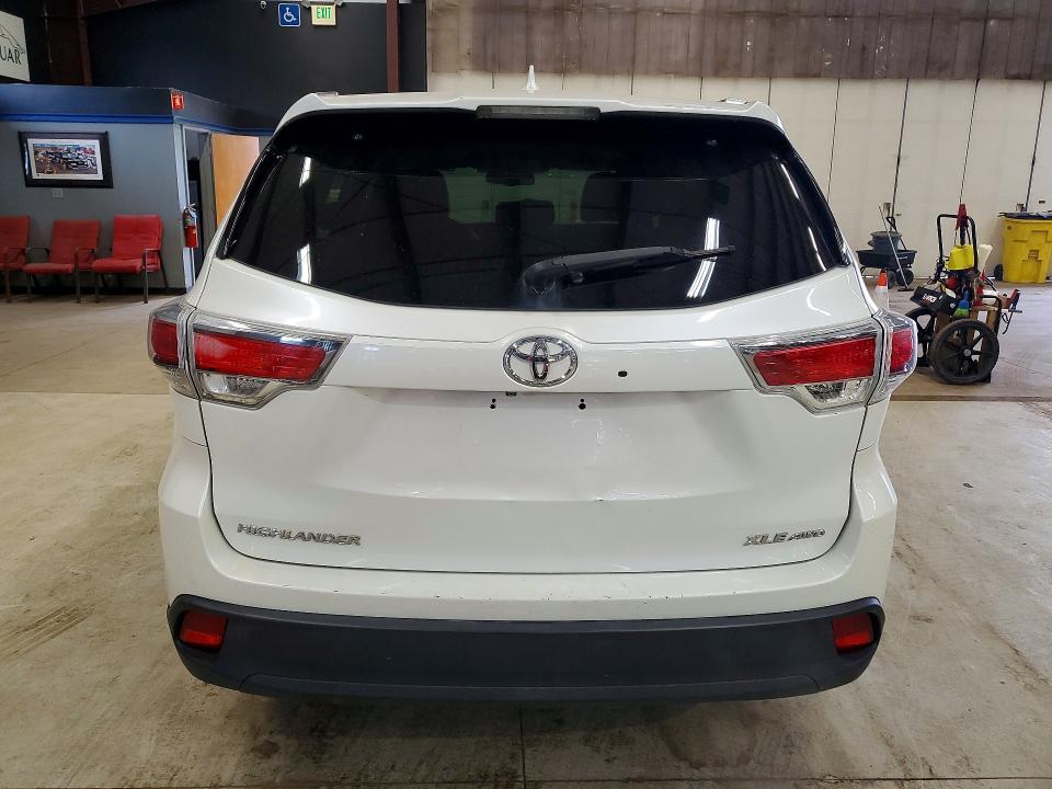 53748526 :رقم المزاد ، 5TDJKRFH2GS307242 vin ، 2016 Toyota Highlander مزاد بيع