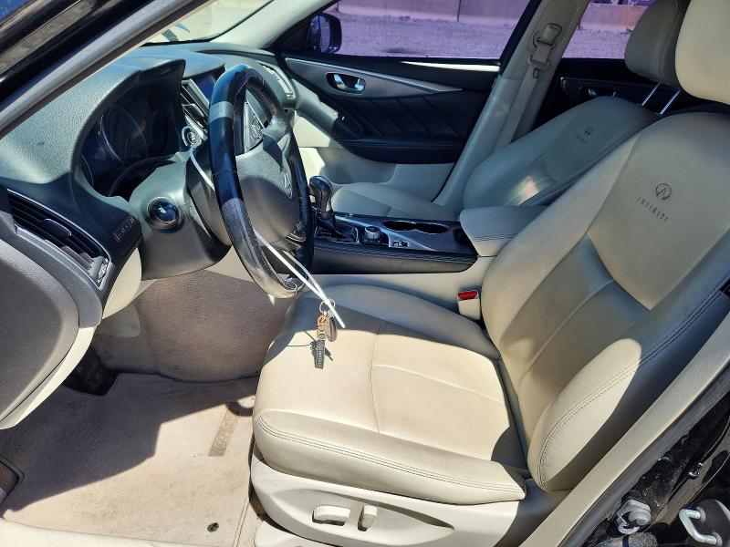 52685546 :رقم المزاد ، JN1BV7AR7EM702688 vin ، 2014 Infiniti Q50 مزاد بيع