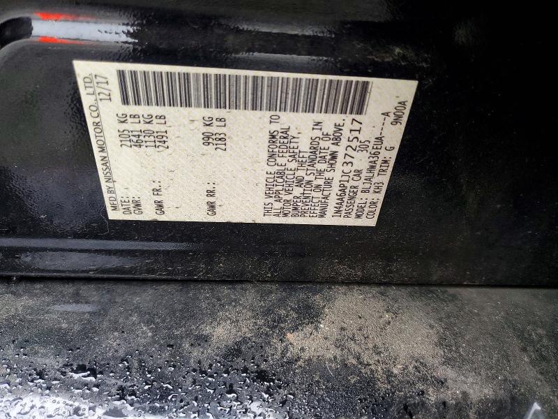 Aukcja sprzedaży 2018 Nissan Maxima, vin: 1N4AA6AP1JC372517, numer aukcji: 53772586