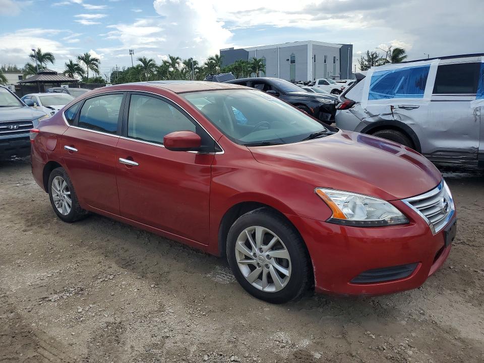 2015 Nissan Sentra მანქანა იყიდება აუქციონზე, vin: 3N1AB7AP7FY302678, აუქციონის ნომერი: 55423006