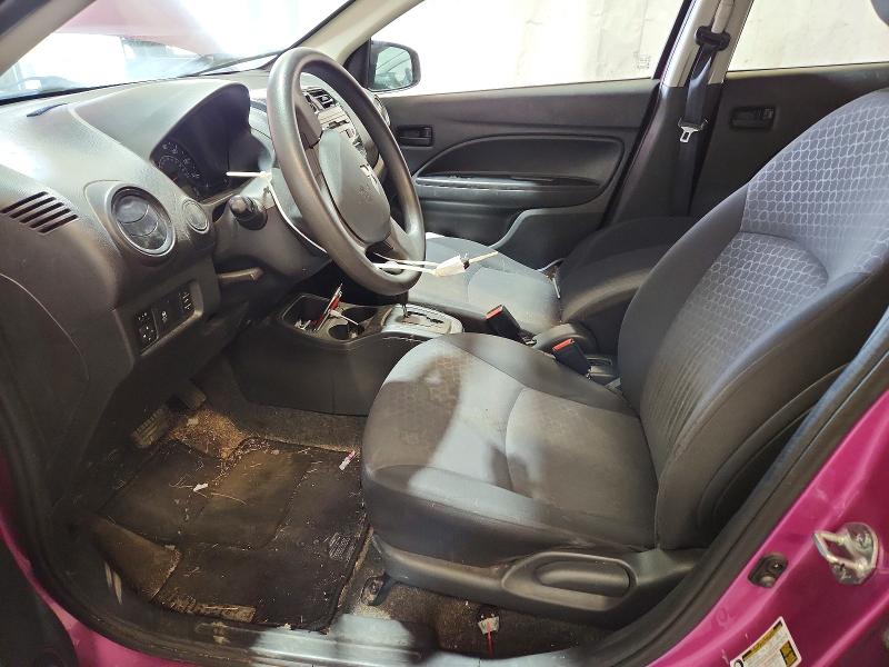 52551846 :رقم المزاد ، ML32A3HJ7FH001230 vin ، 2015 Mitsubishi Mirage مزاد بيع