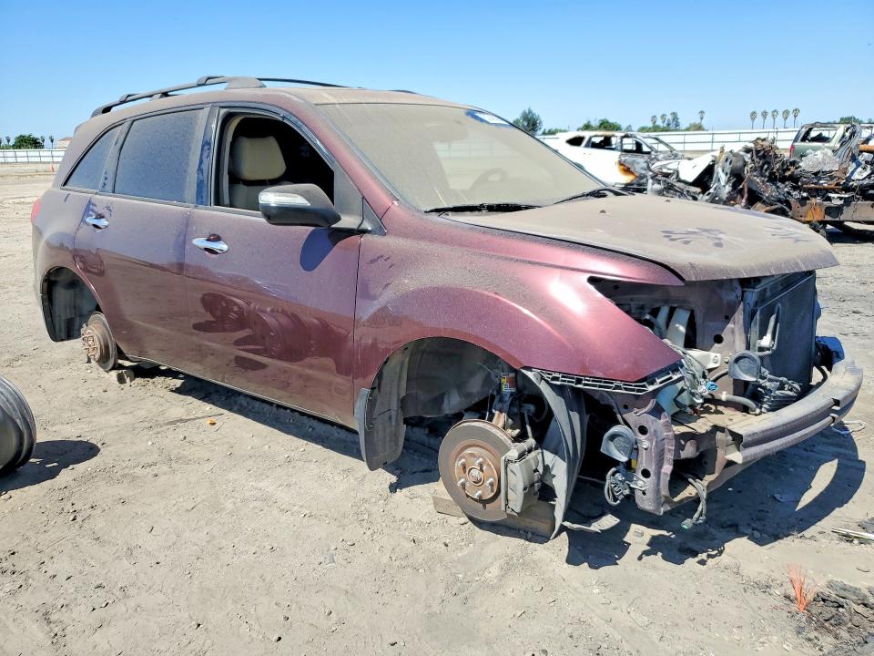 53740186 :رقم المزاد ، 2HNYD28849H508536 vin ، 2009 Acura Mdx مزاد بيع
