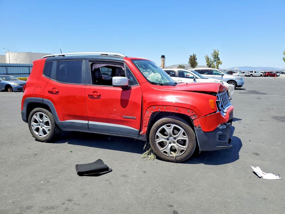 Продаж на аукціоні авто 2018 Jeep Renegade, vin: ZACCJADB7JPJ16994, номер лоту: 53996146
