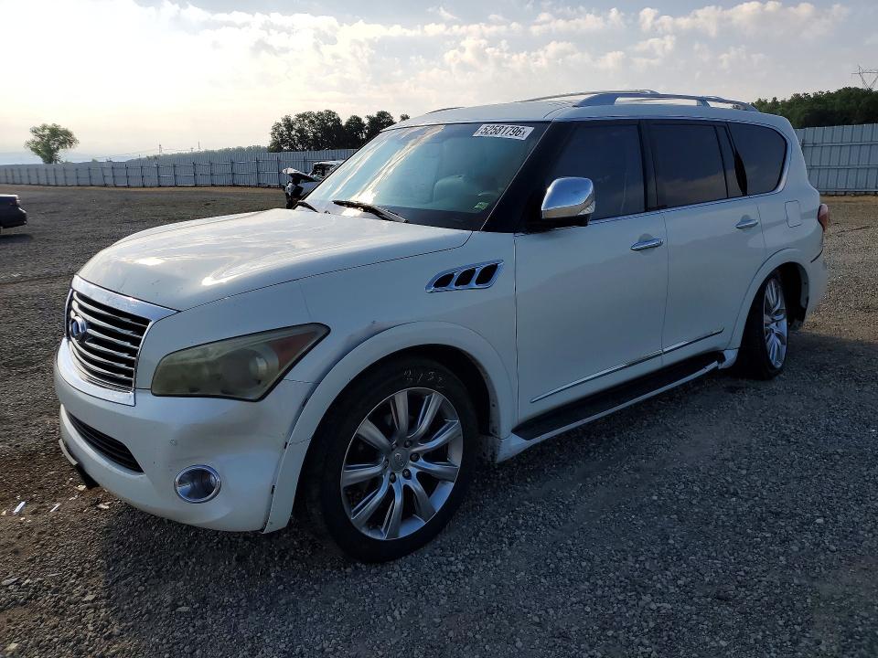 52581796 :رقم المزاد ، JN8AZ2NE9C9020777 vin ، 2012 Infiniti Qx56 مزاد بيع