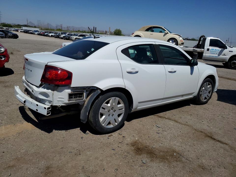 52205516 :رقم المزاد ، 1C3CDZAB8EN215338 vin ، 2014 Dodge Avenger مزاد بيع