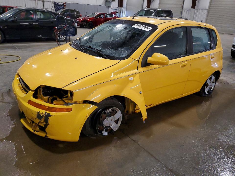 Продажа на аукционе авто 2007 Chevrolet Aveo, vin: KL1TD66657B770250, номер лота: 54873386