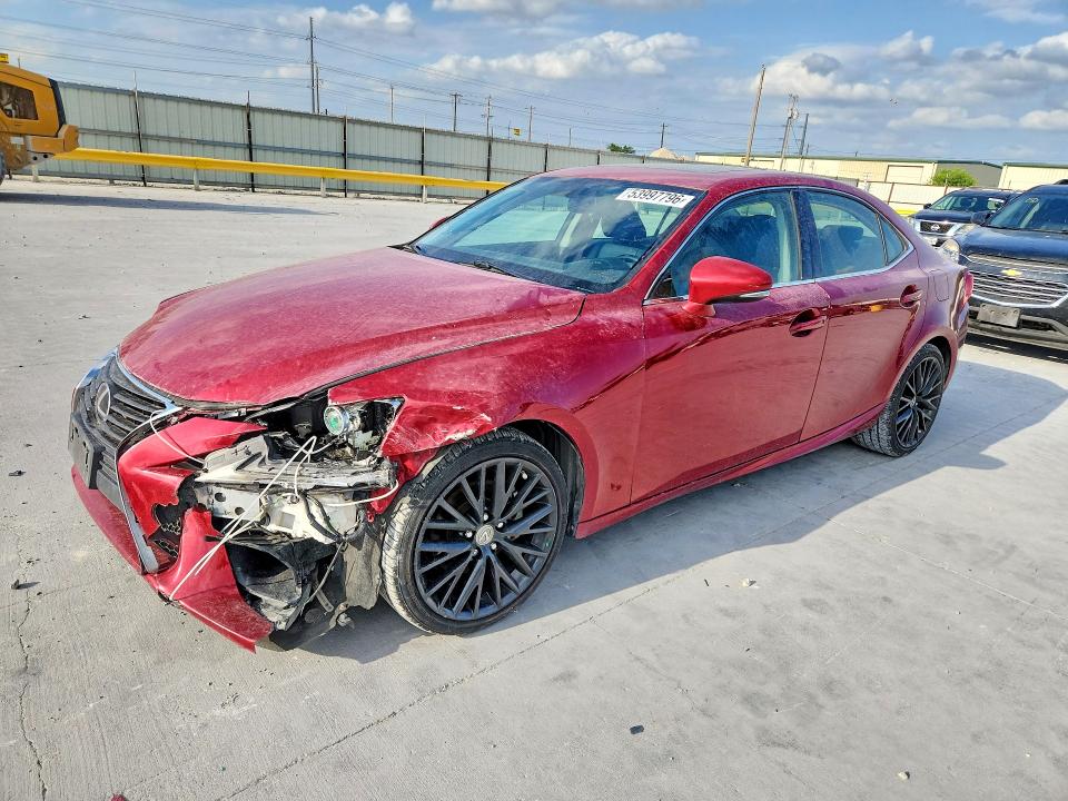 53997796 :رقم المزاد ، JTHBF1D27E5002524 vin ، 2014 Lexus Is مزاد بيع