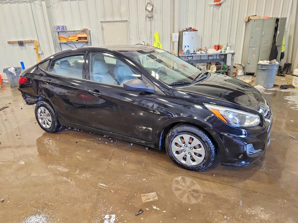 55448706 :رقم المزاد ، KMHCT4AE1HU189229 vin ، 2017 Hyundai Accent مزاد بيع