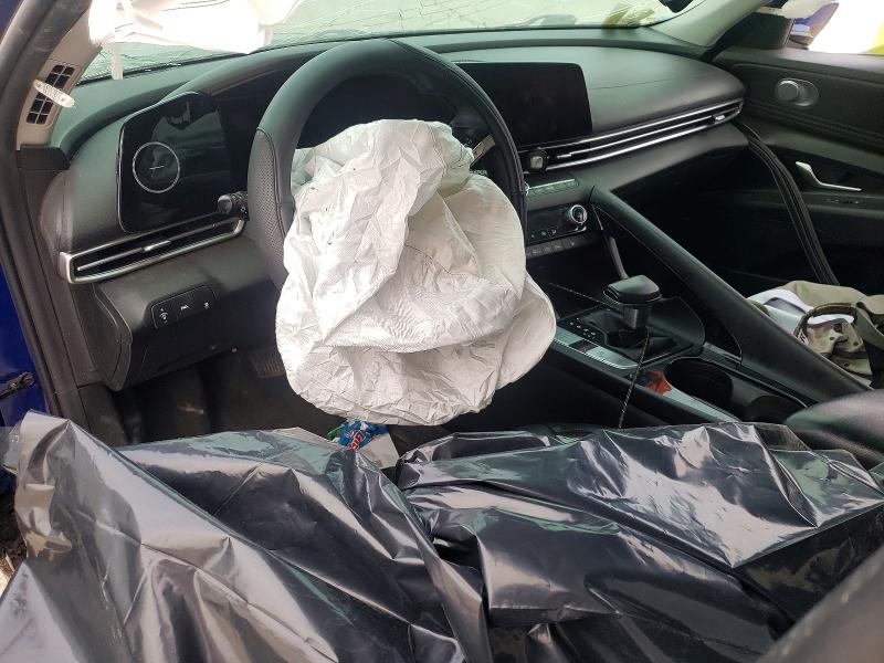 52698846 :رقم المزاد ، KMHLP4AG4MU170318 vin ، 2021 Hyundai Elantra مزاد بيع
