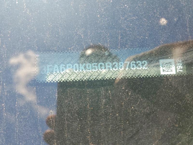 Aukcja sprzedaży 2016 Ford Fusion, vin: 3FA6P0K95GR387632, numer aukcji: 54797916